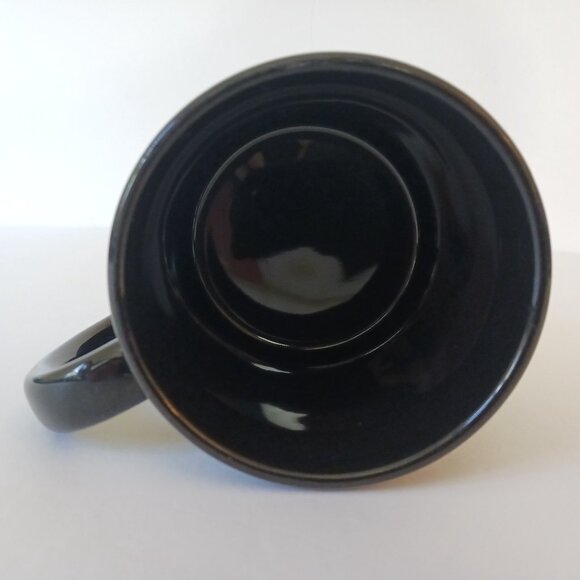 Disney Store Tigger Pooh 3D Black Coffee Mug Cup A Pounce of Personality 4" Tall - Picture 7 of 8